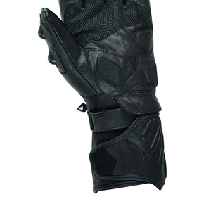 Gants de moto de haute qualité, haute performance, compatibles avec les écrans tactiles, design à doigts complets, en cuir personnalisé, solides - Product Image 6