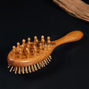 Tradebyd หวีไม้น้ำหนักเบาสำหรับการดูแลผมประจำวันสำหรับร้านเสริมสวยและใช้ในบ้าน - Product Image 1