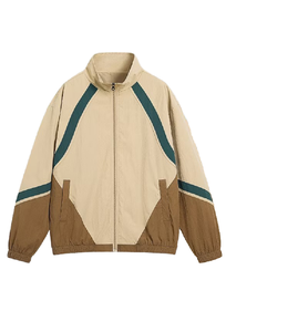 Ensemble de survêtement sportif unisexe Sophia, veste zippée décontractée à manches longues, coupe-vent, poids lourd, pour le printemps - Product Image 6