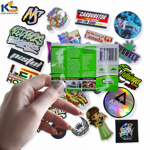 Etiqueta de PVC Etiquetas adhesivas fuertes Etiquetas adhesivas impresas Paquete de etiquetas adhesivas con logotipo - Product Image 5