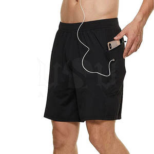 Pantalones Cortos Deportivos Personalizados de Alta Calidad, Ropa de Gimnasio de Secado Rápido, Transpirable y Ecológica, de Algodón/Poliéster, a Bajo Precio para Venta en Línea - Product Image 2