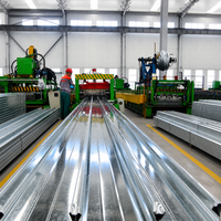 Tôle d'acier à profil fermé San Deck pour parcs industriels au Vietnam – Support de plancher en béton armé haute performance