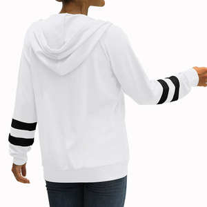 Sweats à capuche zippés d'hiver écologiques personnalisés, respirants, style streetwear hip-hop, tissu en molleton 100% coton, design imprimé, hommes et femmes - Product Image 2