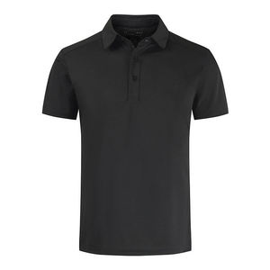 Nueva camiseta de moda de negocios personalizada para hombre al por mayor, Polo de manga corta transpirable de verano con patrón sólido, polos para hombre - Product Image 6