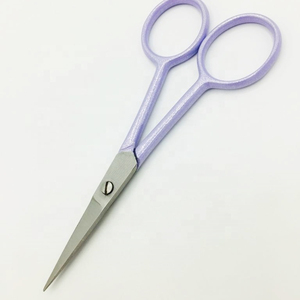 Ciseaux de manucure incurvés professionnels Nouveau stock Ciseaux à cuticules pointus russes Emballage en acier inoxydable Logo Doigts durables - Product Image 4