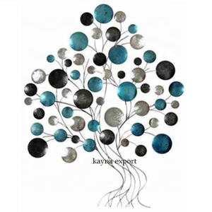 Nouveau dernier design métal coeur d'amour design arbre mur art maison et restaurant mur art décoratif et décoration de fête de mariage - Product Image 3