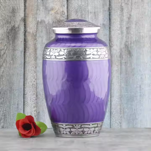 Falah Inter-Urna de cremación de metal fuerte y duradera para mantener las cenizas humanas lejos de los exportadores y fabricantes indios - Product Image 4