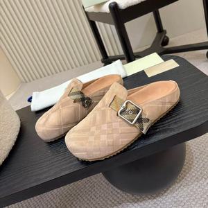 Chaussures d'hiver et d'automne de luxe pour femmes, en cuir véritable, respirantes, antidérapantes, avec tige en tissu extensible et semelle en caoutchouc - Product Image 5