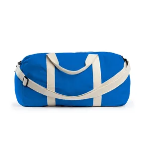 Borsa Sportiva Foza in Cotone Riciclato, Zaino Promozionale Sostenibile con Coulisse - Product Image 3