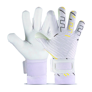 Guantes de portero de fútbol profesional de alta calidad, guantes deportivos de cuero transpirables de la mejor calidad para portero de fútbol al aire libre - Product Image 2