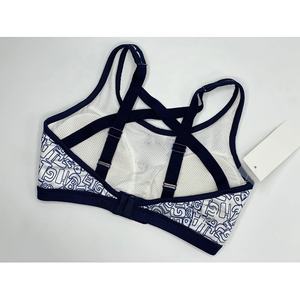 Soutien-gorge de sport personnalisé pour femmes, soutien-gorge de sport unisexe 90% Polyester 10% Spandex à Impact moyen avec bretelles et coussinets amovibles - Product Image 5