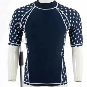 Camiseta de Compresión de Manga Larga con Protección Solar UPF 50+ UV para Hombre, Personalizable con Logotipo, Secado Rápido, para Surf y Natación - Product Image 1