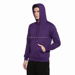 Sudaderas con Capucha de Primera Calidad para Hombre, 100% Algodón, Nuevo Diseño Básico, Estampado Sólido - Product Image 5