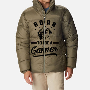 OEM diseño personalizado moda elegante diseño personalizado con capucha hombres prendas de vestir exteriores pluma Puff abajo burbuja abrigo hombre chaqueta de invierno para niño - Product Image 1
