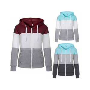 Sudaderas con capucha personalizadas al por mayor de alta calidad de Jersey de algodón blanco de gran tamaño con capucha Unisex - Product Image 6