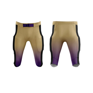 กางเกงขาสั้นอเมริกันฟุตบอลแบบสั่งทำโลโก้และฉลากตามสั่ง - Product Image 1