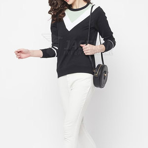 Sudadera transpirable ligera de la mejor calidad para mujer, ropa informal, Jersey de algodón, sudadera transpirable para mujer - Product Image 5