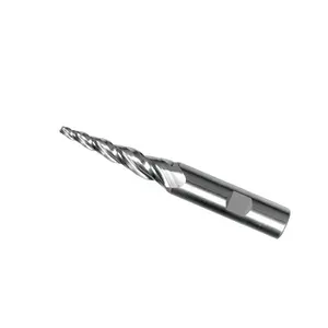 High Speed Steel ASP 2052, ASP 2062 Tapered End Mills With PVD Coating