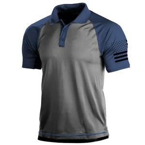 Nouveaux polos respirants au design élégant T-shirt polo en gros imprimé en 3D Chemises polo pour hommes en coton biologique 100% - Product Image 4