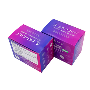 Angelol Desenho personalizado Auto Bloqueio inferior C1S Papel de arte Caixa de papel cosméticos de papelão Embalagem para tiras de teste de <span class=keywords><strong>pH</strong></span> vaginal - Product Image 5