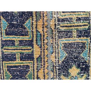 Tapis vintage 2,9x4,6 pi (87x141 cm), tapis turc rouge patchwork - Product Image 5