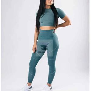 100% coton femmes Legging Yoga femmes Leggings 2025 taille haute femmes pantalons - Product Image 2