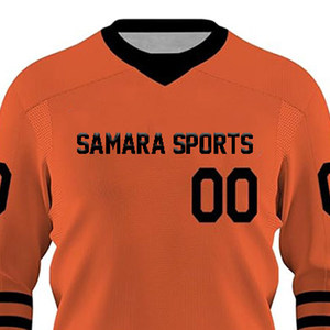 Jersey de entrenamiento de Hockey americano Vintage de manga larga Pakistán malla desgaste de Hockey sobre hielo sublimación Jersey de Hockey sobre hielo para hombres - Product Image 3