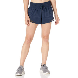 Short de course à cordon de serrage pour femmes coupe ample personnalisé grande taille respirant avec bouton décoration en gros - Product Image 4