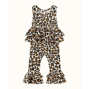 ชุดรอมเปอร์ผ้าไผ่สำหรับผู้หญิงและกางเกงขาบาน ชุดจั๊มสูทและเพลย์สูทสุดชิคสำหรับเด็กผู้หญิง - Product Image 6