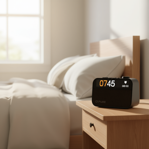 Radio para el Hogar MOMENT Coffee Black Modelo 30101 con Función de Radio Reloj - Product Image 3