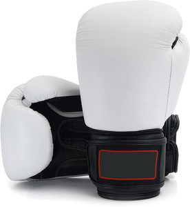 Guantes Profesionales de Sparring MMA de 8oz y 12oz, Duraderos, de Cuero PVC, con Correa de Muñeca Ajustable, Personalizables para Entrenamiento de Adultos - Product Image 1