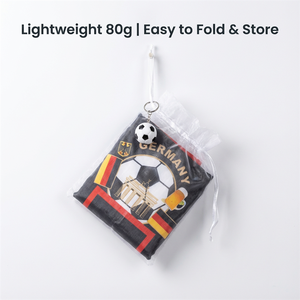 Tablier en polyester imperméable avec impression de drapeau national personnalisé, commandes en gros pour la Coupe du monde de football, tablier de cuisine avec poche - Product Image 6