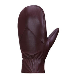 Winter Ready Leather Mittens with Windproof and Waterproof Properties Ideal for Hunting Camping and <b>Snowmobiling</b> - Product Image 4