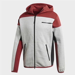 Sudadera con Capucha de Forro Polar para Hombre, Cuello Redondo con Cierre de Cremallera, Transpirable, Color Personalizado, MOQ Bajo - Product Image 4