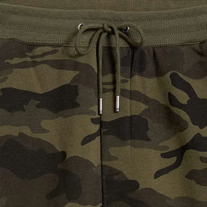 Vintage <b>camo</b> printed Cotton Sweatpants for <b>Men</b> Embroidered Straight Leg Mid-Waist Trouser Comfortable Fleece <b>Pant</b> - Product Image 5