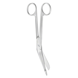 Tijeras de vendaje Lister de alto grado, hoja afilada estándar en ángulo, 130mm, 5 18 pulgadas, tijeras quirúrgicas médicas - Product Image 5