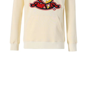 Sudadera Unisex de Cuello Redondo con Forro Polar Suave, Parche de Chenilla con el Escudo de la Fraternidad Kapa Alpha Psi, Ribete de Punto Rojo, para Invierno - Product Image 4