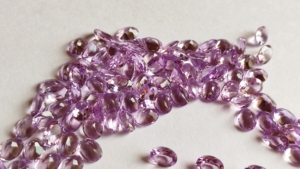 Piedras preciosas de amatista rosa de alta calidad AAA, corte ovalado facetado Natural de 4mm-6mm para la fabricación de joyas, lote de gemas sueltas al por mayor - Product Image 4