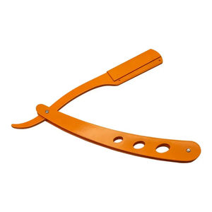 Kit de afeitado desechable biodegradable de paja de trigo para hotel, maquinillas de afeitar rectas para hombre - Product Image 4