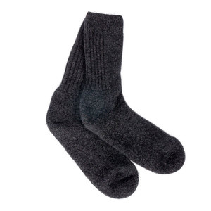 Votre propre logo chaussettes chaussettes à la mode fabriquées en usine nouveau Design longues chaussettes en laine biologique hommes en gros personnalisé - Product Image 5