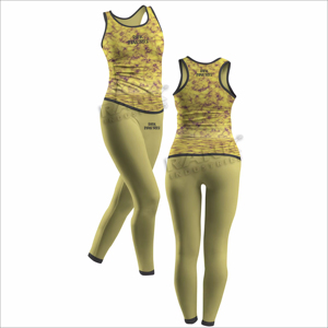 Ensembles de yoga pour femmes les plus vendus, de haute qualité, motif uni, respirants, écologiques, 2 pièces, vente en gros - Product Image 4