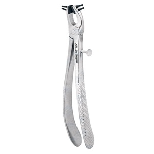 Pince de dissolvant de couronne dentaire de précision en acier inoxydable manuel avec pince à épiler en plastique Instruments chirurgicaux sûrs pour l'enlèvement de la couronne - Product Image 1