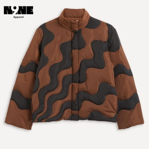 Veste matelassée coupe-vent écologique à capuche pour homme, 100% coton, imperméable, veste d'hiver - Product Image 4