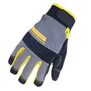Gants de mécanicien en cuir pour hommes avec logo personnalisé imprimé derniers modèles de gants de mécanicien pour hommes vente en gros - Product Image 3