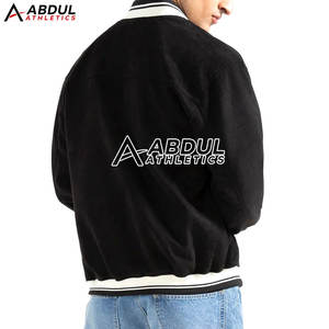 Chaqueta Letterman de material suave Chaqueta de invierno para hombre de la mejor calidad más vendida - Product Image 3