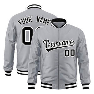 Blouson aviateur personnalisé de qualité supérieure | Manteau en nylon Streetwear lourd | Broderie et impression | Fourniture d'usine OEM/ODM - Product Image 2