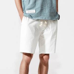 Personnalisez votre logo, short en coton pour homme, pantalon court ample de haute qualité, joggers décontractés, cadeaux pour hommes. - Product Image 2