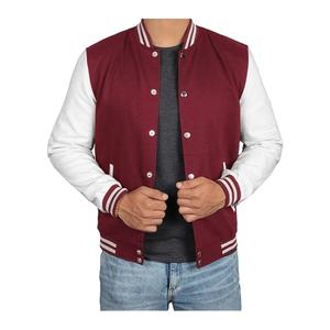Blouson universitaire pour hommes et garçons, style Letterman, en mélange de laine, haute qualité 2026 - Product Image 1