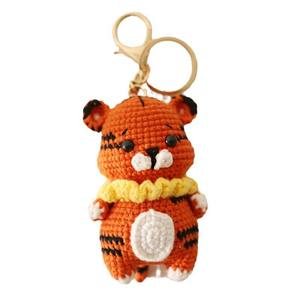 Nuevas Muñecas de los Doce Signos del Zodiaco Chino Tejidas a Mano, Diseño Creativo de Ganchillo con Hilo, Adornos de Animales Lindos y Dulces para el Hogar - Product Image 5