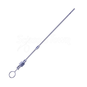 Tubo de succión quirúrgico de acero inoxidable Elsberg Cánula Ventricular 7FR para neurocirugía y procedimientos cerebrales - Product Image 2